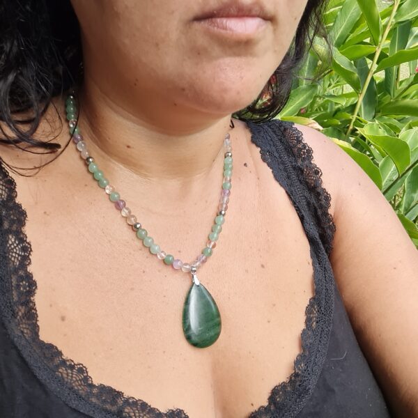 Collier modèle unique Aventurine – Image 2