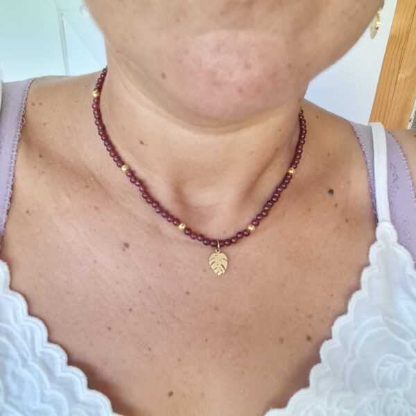 Parure Tropicale Grenat – Image 3