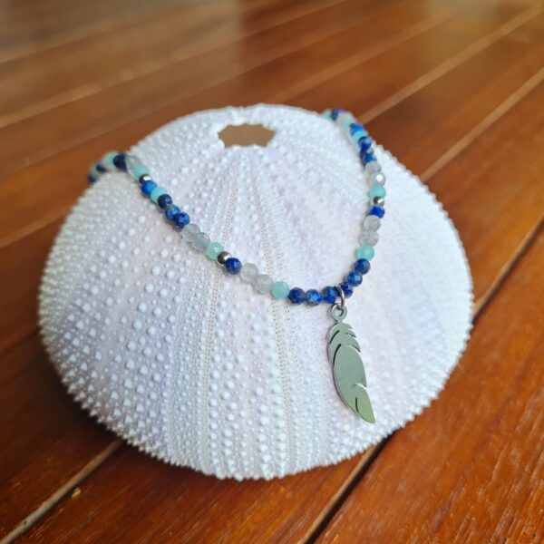 Collier modèle unique Plume