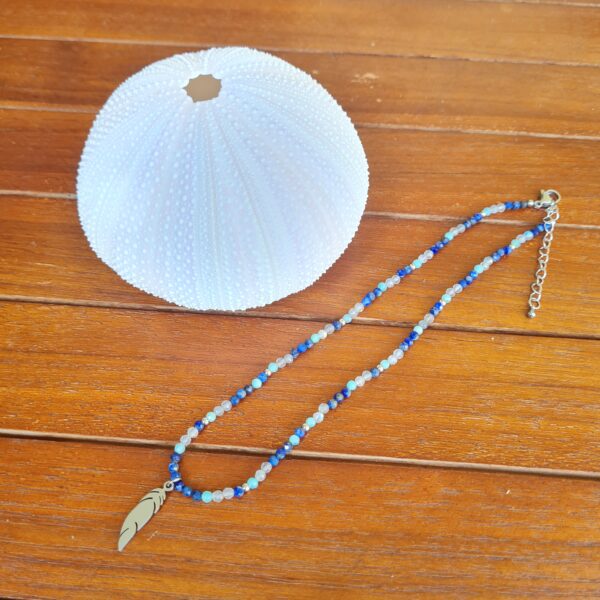 Collier modèle unique Plume – Image 2