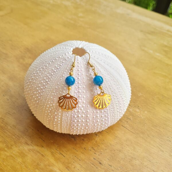 Boucles d'oreilles Océan Apatite – Image 2