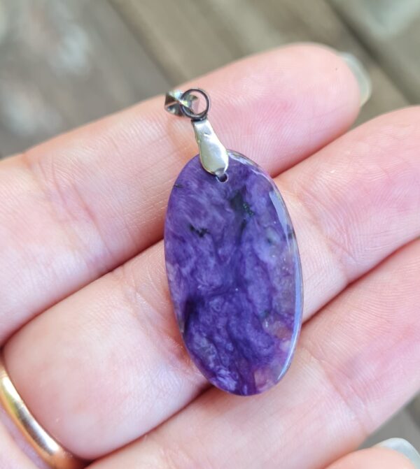 Pendentif Charoïte AA
