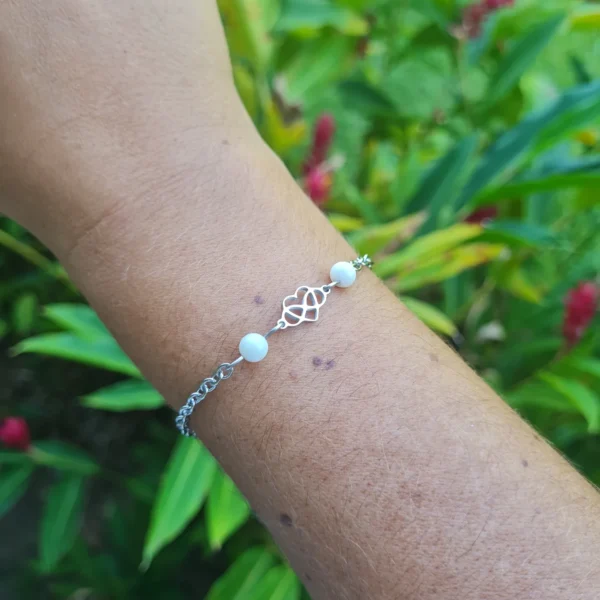 Bracelet Amour infini Nacre