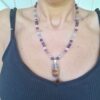Collier modèle unique Fluorite