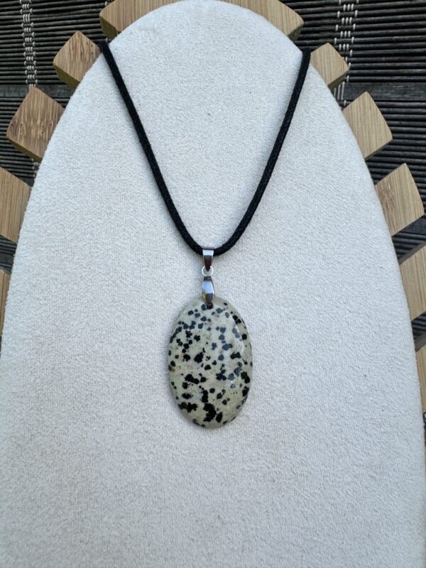 Pendentif Jaspe dalmatien – Image 3
