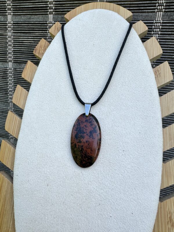 Pendentif Obsidienne acajou – Image 3
