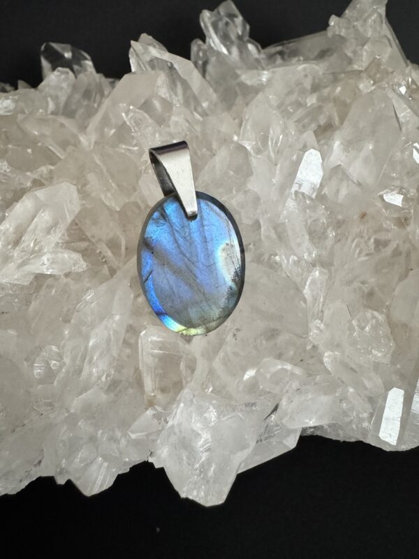 Pendentif Labradorite bleue océan AAA – Image 3