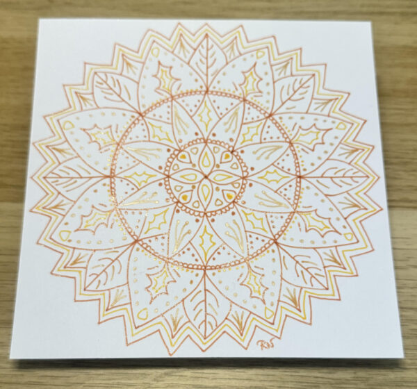 Mandala de l'Automne (modèle unique)