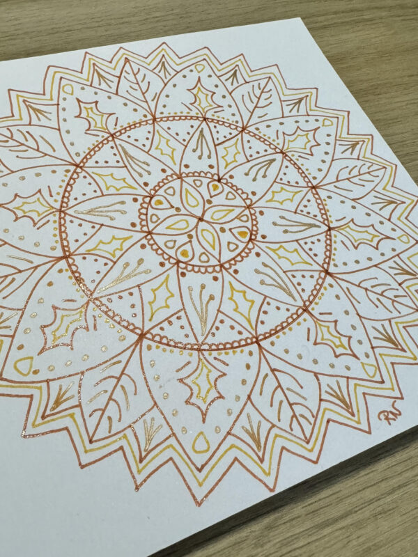 Mandala de l'Automne (modèle unique) – Image 3