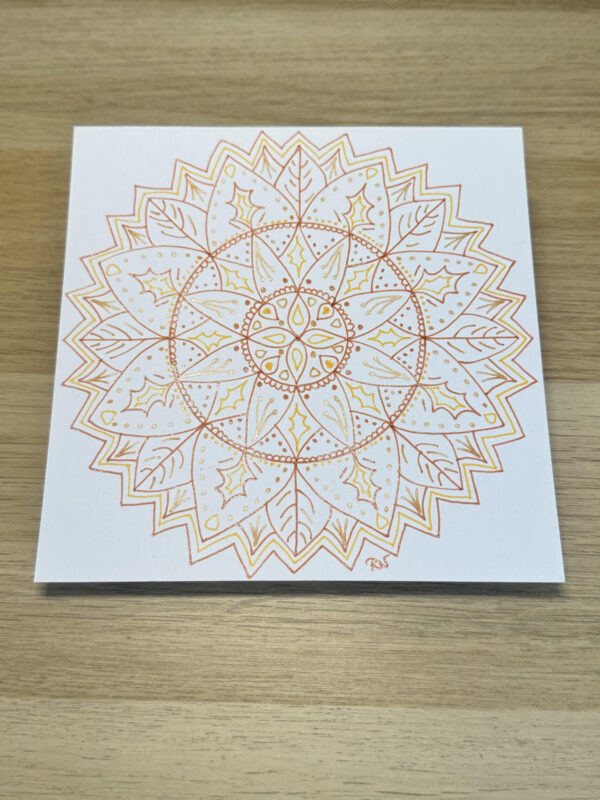 Mandala de l'Automne (modèle unique) – Image 2