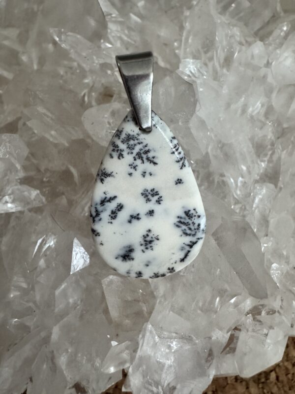 Pendentif agate dendritique AA – Image 3