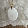 Pendentif doré Scolecite blanche A – Image 4
