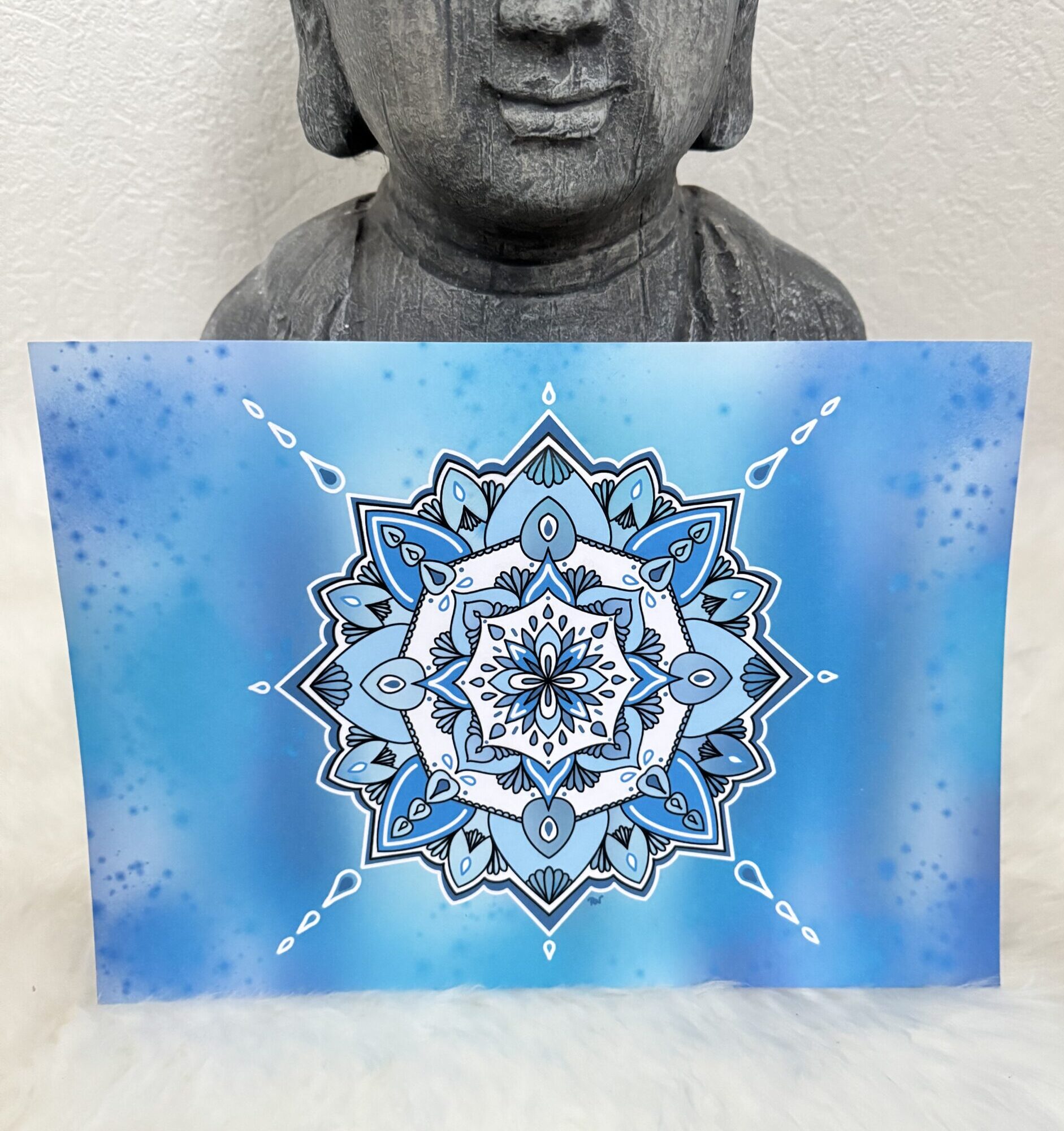 Mandala Chakra de la gorge