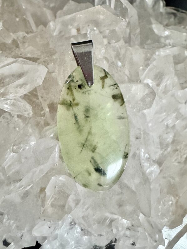 Pendentif Préhnite AAA