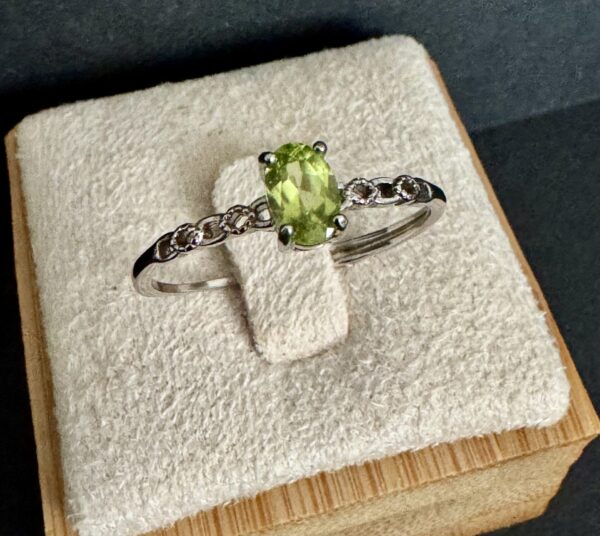 Bague Péridot argent 925