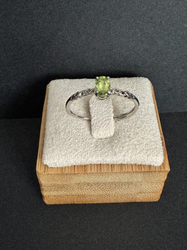 Bague Péridot argent 925 – Image 3